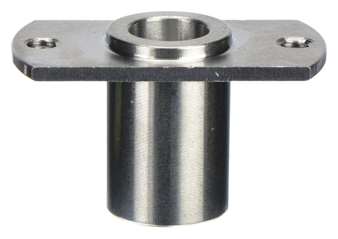 Quick Release Pin Receptacle: Oval, For 1/2 in Pin Dia