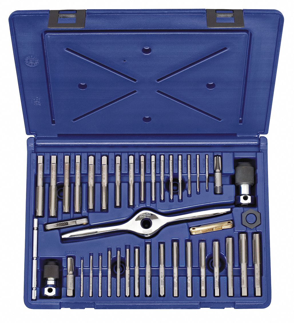 MULTIPLE SZ TAP SET,41 PIECES,HEX SHAPE