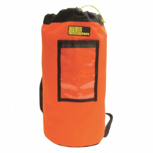 STERLING ROPE, Ballistic Nylon, Orange, Rope Bag - 40L926|MDBAGROPEM07 ...