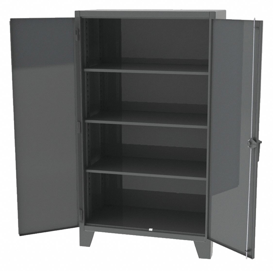 GREENE MANUFACTURING, INC. Heavy Duty Storage Cabinet, Charcoal, 72