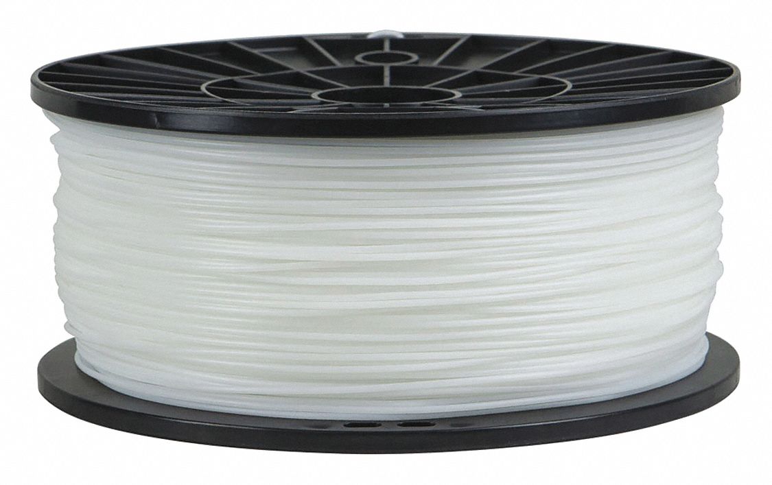 MONOPRICE 3D Printing Filament, ABS, White, Diameter 1.75 mm, 1.00 kg ... - 40LG33 AS01