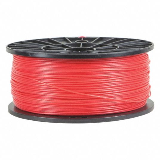 Monoprice 3d Printing Filament Pla Red Diameter 1 75 Mm 1 00 Kg 40lg49 10553 Grainger