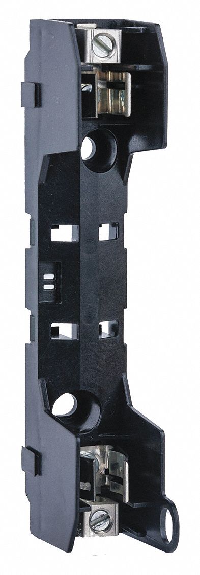 Fuse Block: Open Block Design, 1 Pole, 600 V AC, Box Lug, Non-Indicating