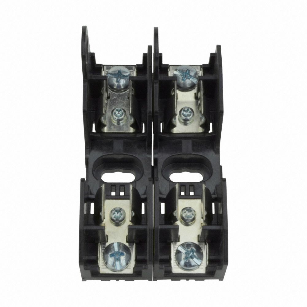 BUSSMANN, Fits Industrial Fuse Type, 2 Poles, Fuse Block 40LG67