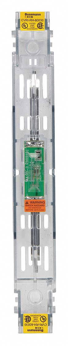 Fuse Block Cover: For H/RK1/RK5 Fuse Class or Type, 600 V AC, Indicating, 0 A – 30 A