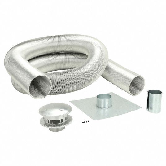 4 in Duct, LP Gas, Chimney Liner Kit - 40LJ41|4ALK35 - Grainger