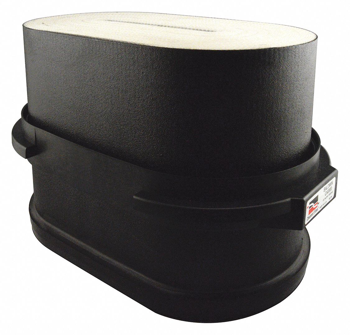 Automotive Air Filter: Round-Oval, Engine, Oblong, Channel Flow, Cellulose/Paper