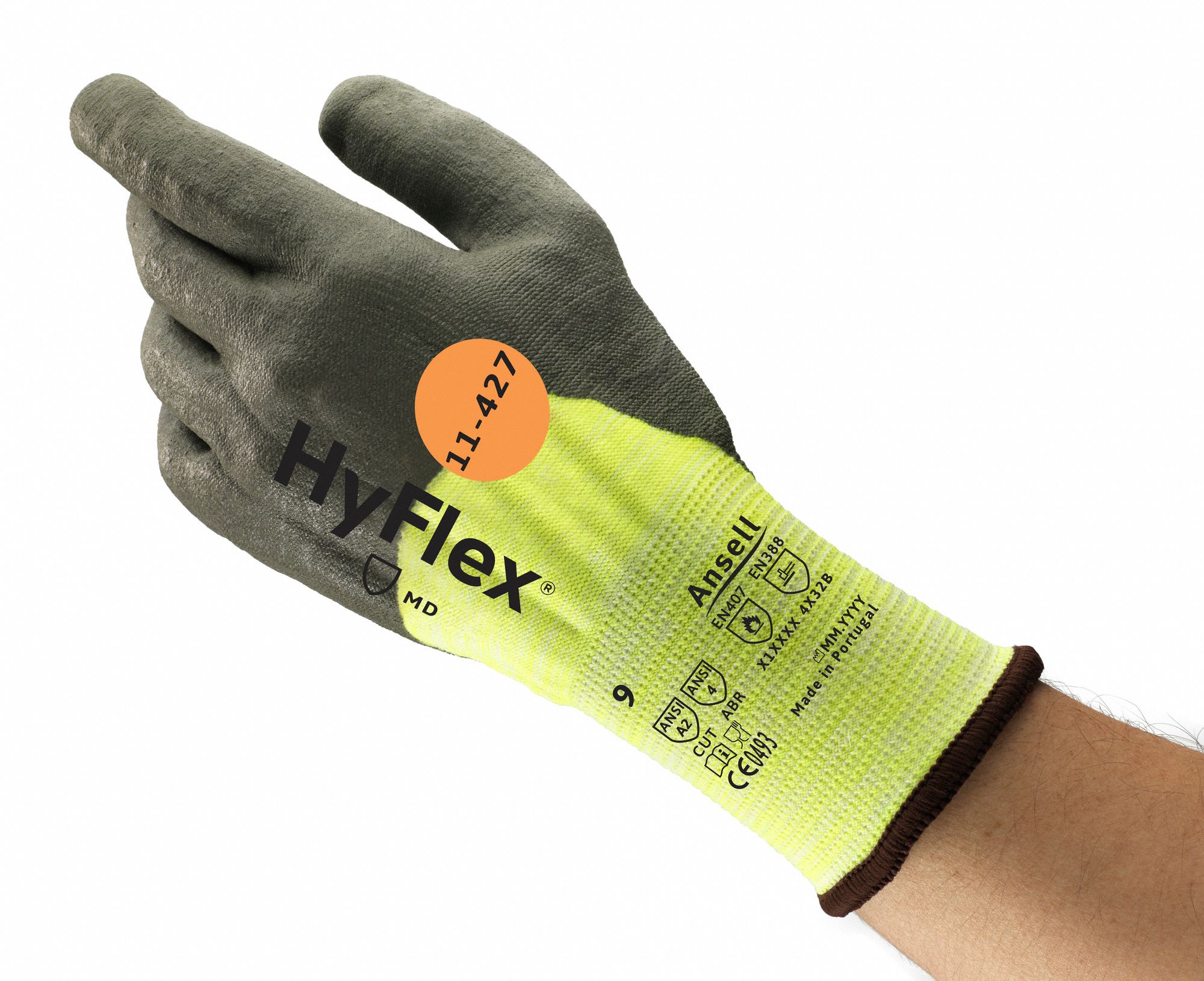 Cut Resistant Glove, Nitrile, 2XL/11, PR