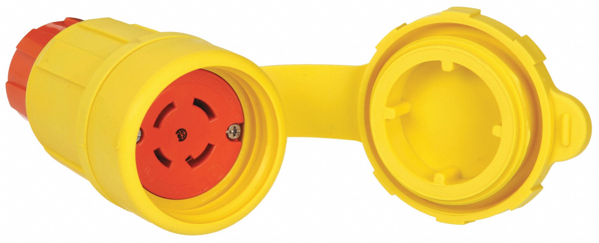 ERICSON LOCKING CONNECTOR, L15-30R, 30 A, 250V AC, 3 POLES