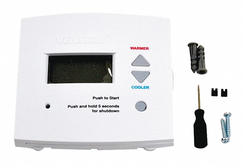 School Program Thermostat, 3 Heat/2 Cool: Mfr Part # VST2900SCH