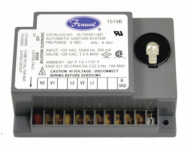 Control Board, 120V: Fits Fenwal Ignition Controls Brand