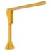 Base Mounted Jib Cranes with 12 ft. Heigt Under Span