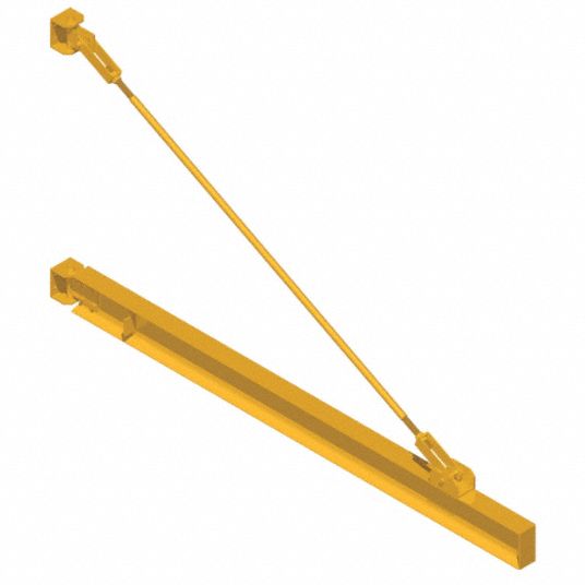 CALDWELL Jib Crane Wall Mounted Tension, 1,000 lb Capacity (Lb.), 18