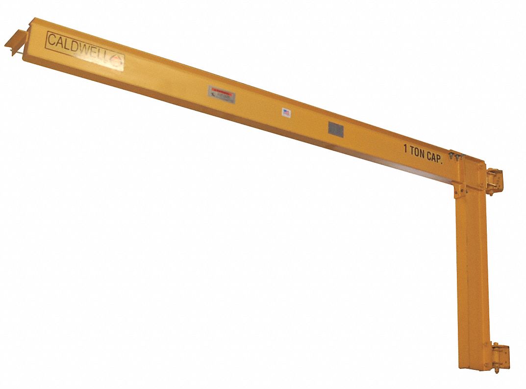 CALDWELL Jib Crane Wall Mounted Cantilever, 6,000 lb Capacity (Lb