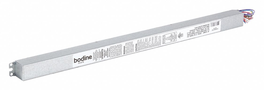 Self-Testing Fluorescent Emergency Ballast: 55 W Max. Bulb Watts, 120 to 277V AC