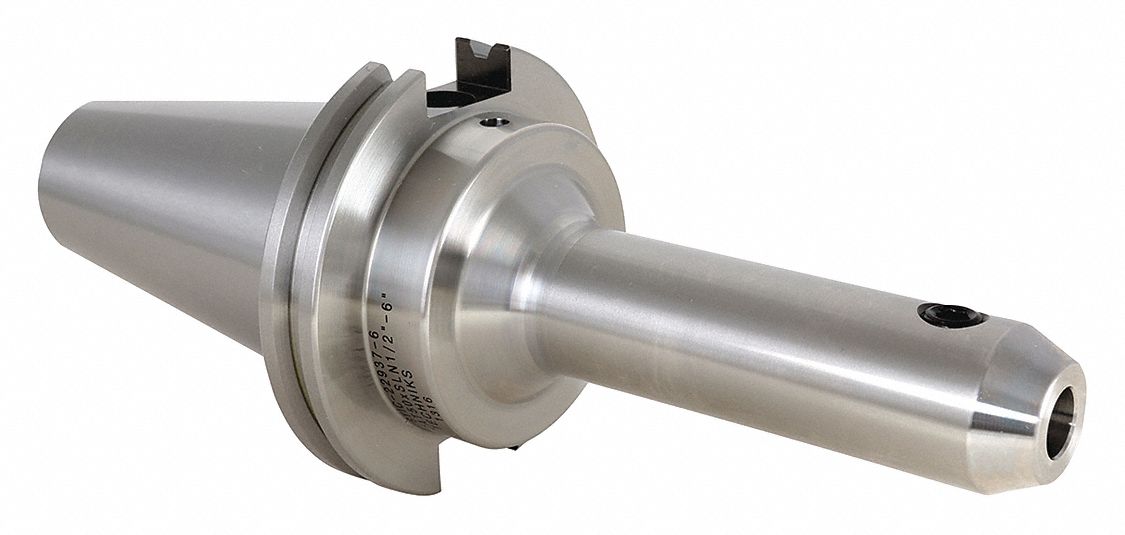 End Mill Holder: CAT50 Taper, 1 in Capacity, 6 in Projection