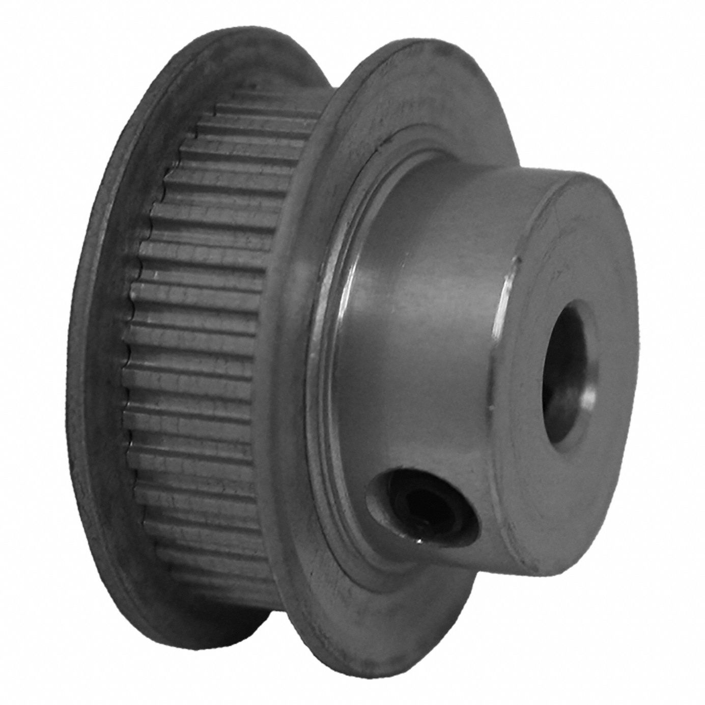 Timing Pulley: Trapezoidal, Fixed, MXL For Belt Trade Size, For 1/4 in Belt Wd