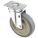 DEBRIS-RESISTANT STANDARD PLATE CASTER, 5 IN WHEEL DIA, 300 LB, SWIVEL CASTER, FIRM