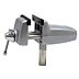 Aluminum Construction Vise Head with a Smooth Nylon Jaw Face