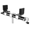 Steel Construction Vise Head with a V-Grooved Neoprene Jaw Face image