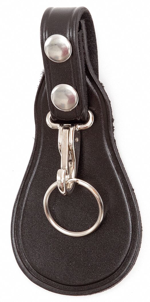 Key Holder: Black, Leather
