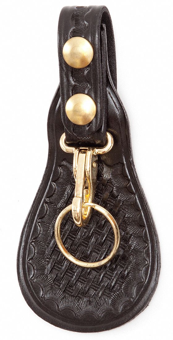 Key Holder: Black, Leather