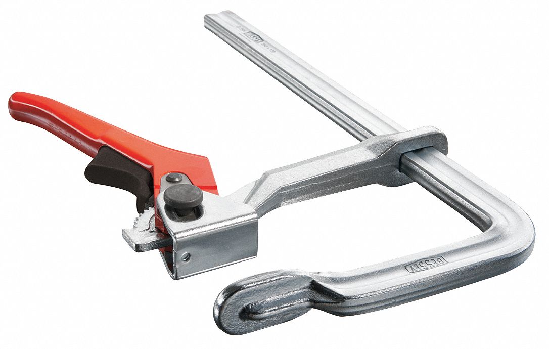 Grey/Red Bessey GSH30 classiX GSH Lever Clamp 300/140 mm 