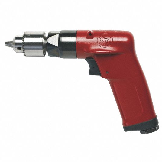 CHICAGO PNEUMATIC, 1/4 in Chuck Size, Industrial Duty, Drill - 40P203 ...