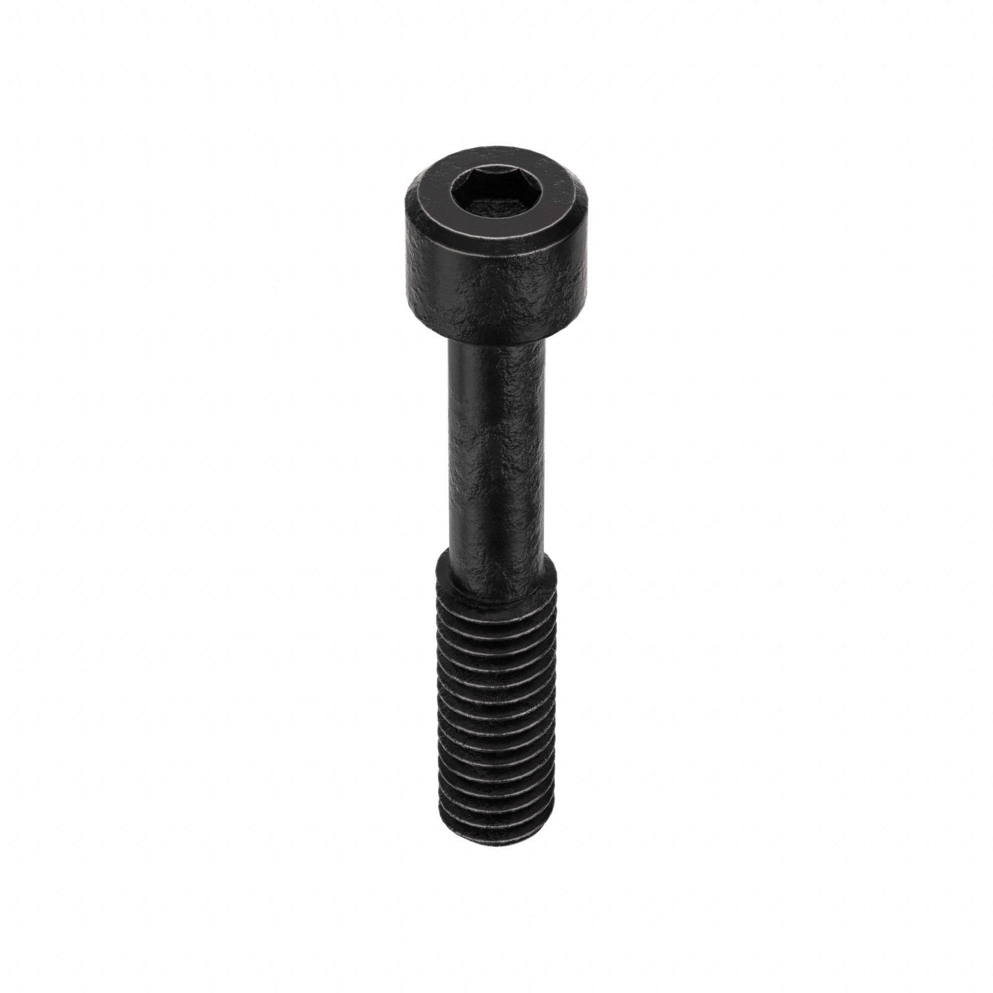 Socket Head Cap Screw: 5/16"-18 Thread Size, 1 3/4 in Lg, Std, Black Oxide, Alloy Steel, 100 PK