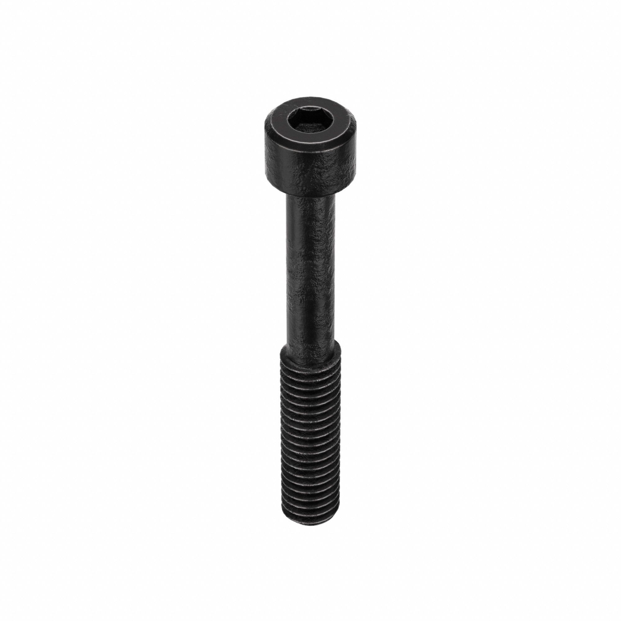 Socket Head Cap Screw: 5/16"-18 Thread Size, 2 1/4 in Lg, Std, Black Oxide, Alloy Steel, 100 PK