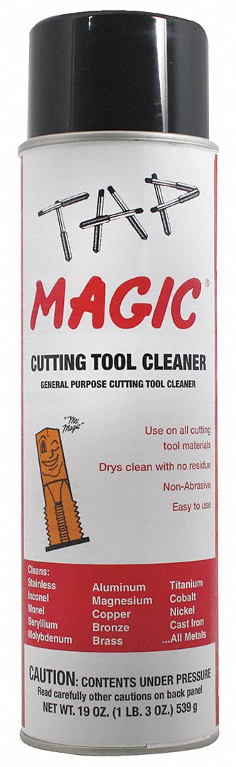 Cutting Tool Cleaner: 20 oz Container Size, Spray Bottle, Yellow
