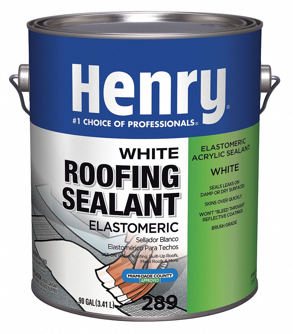 HENRY, Acrylic Roof Coatings, Acrylic, Roofing Sealant - 40P306 ...