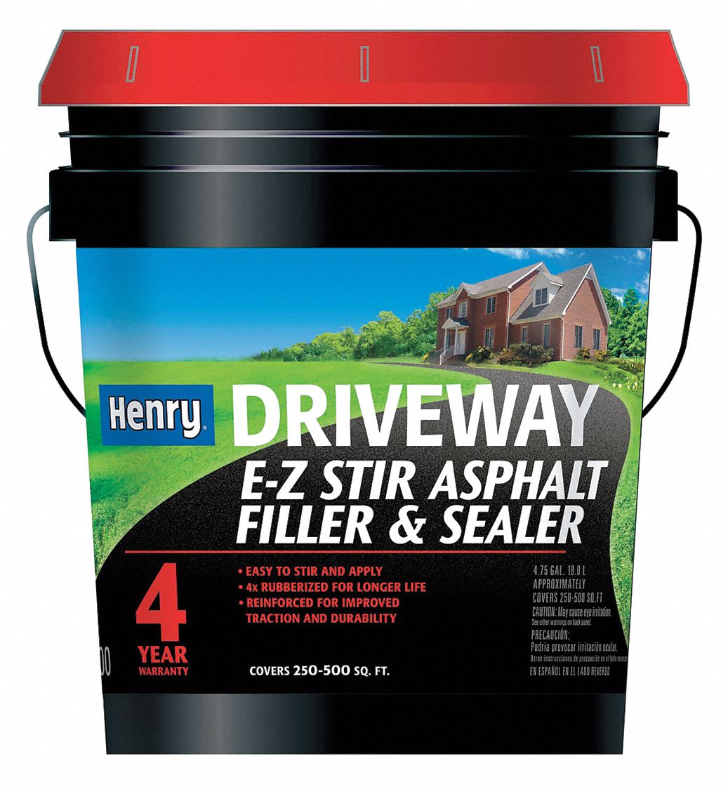 HENRY 4.75 gal Pail Asphalt Sealer, 4 hr Dry Time Recoat, 1 to 2 day