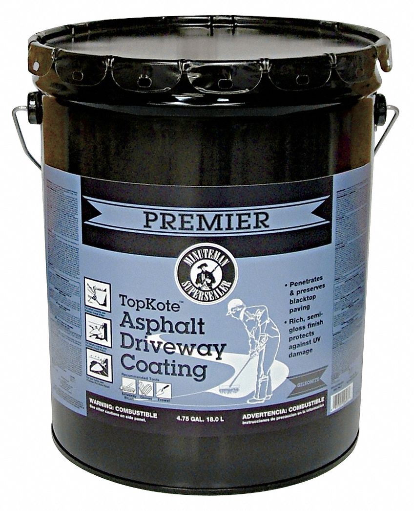 HENRY 4.75 gal Pail Asphalt Sealer, 4 hr Dry Time Recoat, 1 to 2 day