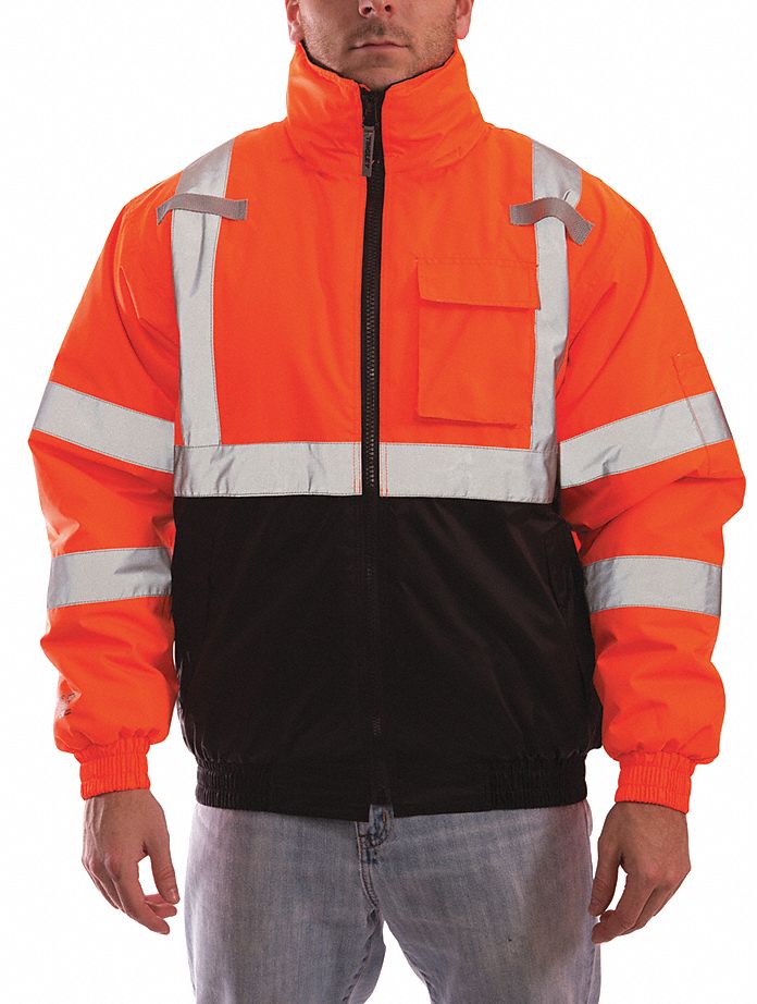 orange high visibility jackets
