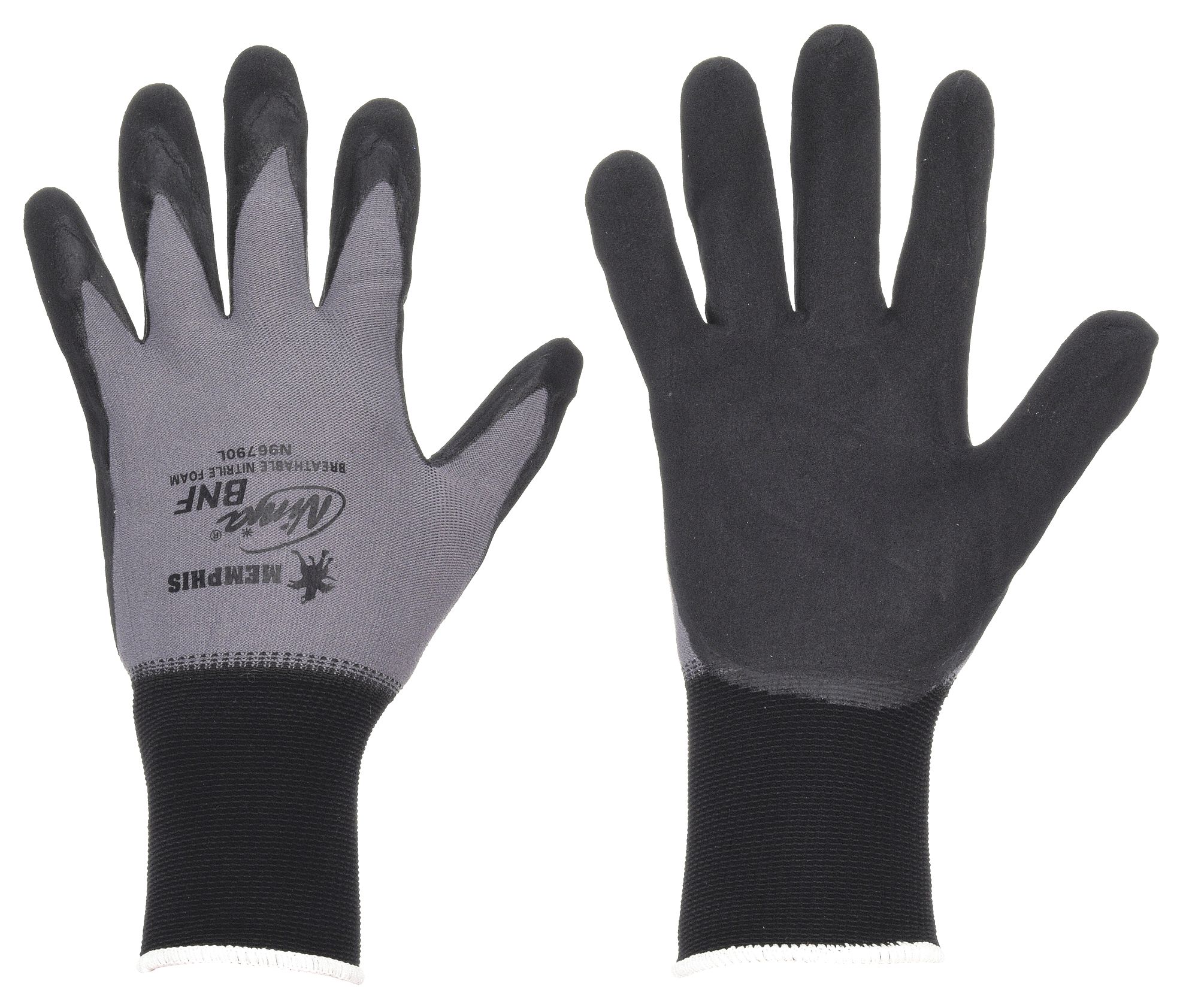 MCR SAFETY, XL ( 10 ), Sandy, Coated Gloves - 40P597|N96790XL - Grainger