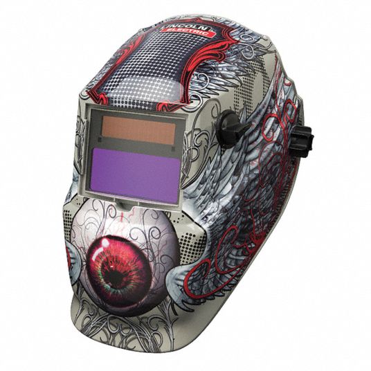 Lincoln Electric 600s Series Auto Darkening Welding Helmet 7 To 13 Lens Shade 3 82 In X 1 73 In Viewing Area 40p667 K3190 1 Grainger