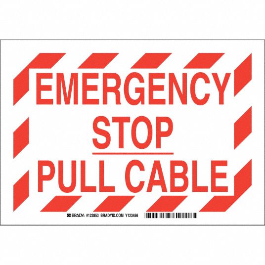 Aluminum, Safety Sign, 10