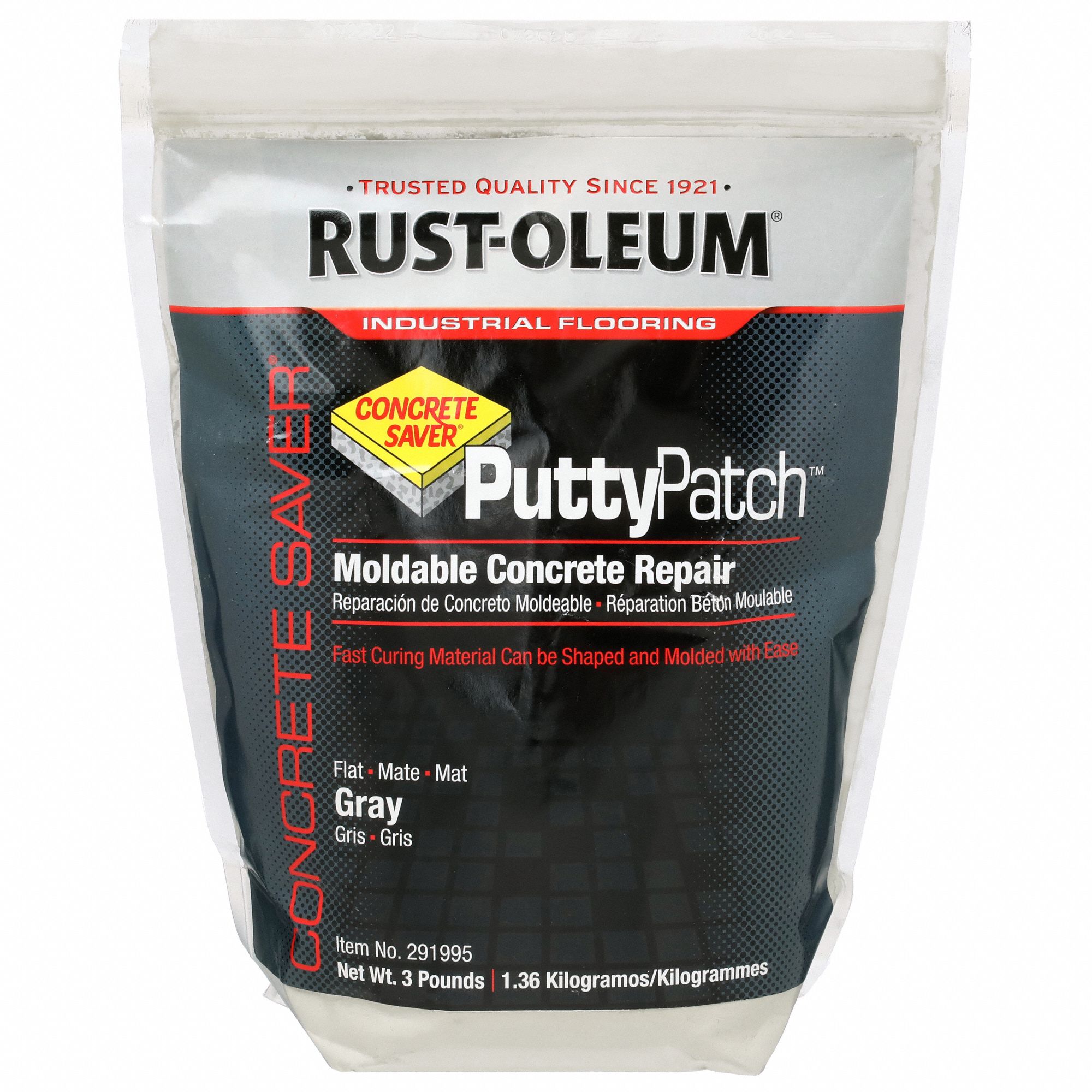 RUST OLEUM Putty Patch Cement Patching Compound 40PK36 291995 