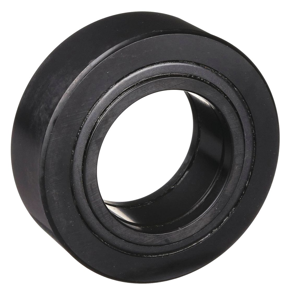 Yoke Roller: 1 1/4 in Roller Dia, Std, 1 Row, Dbl Sealed, Flat, Alloy Steel, Contact