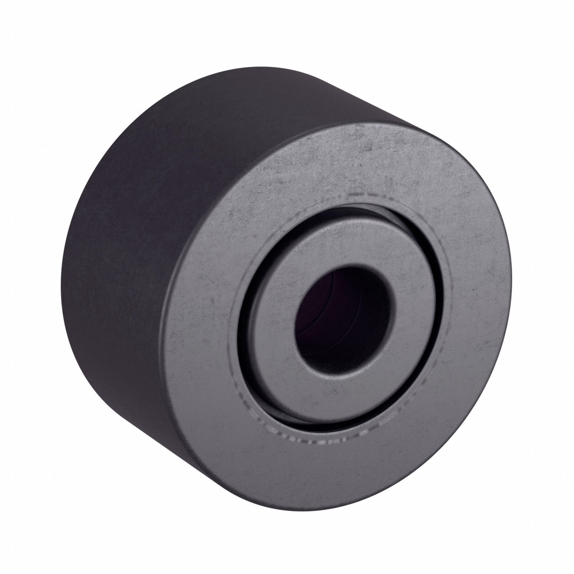 Yoke Roller: 1 7/8 in Roller Dia, Heavy, 1 Row, Dbl Sealed, Flat, Alloy Steel