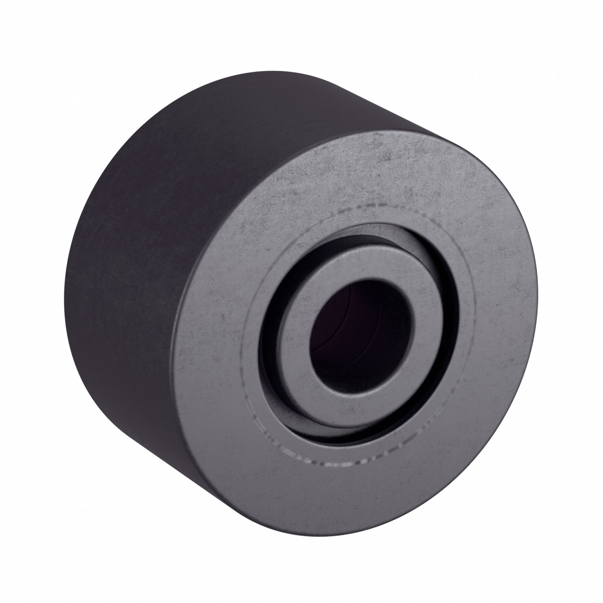 Yoke Roller: 2 3/4 in Roller Dia, Heavy, 1 Row, Dbl Sealed, Flat, Alloy Steel