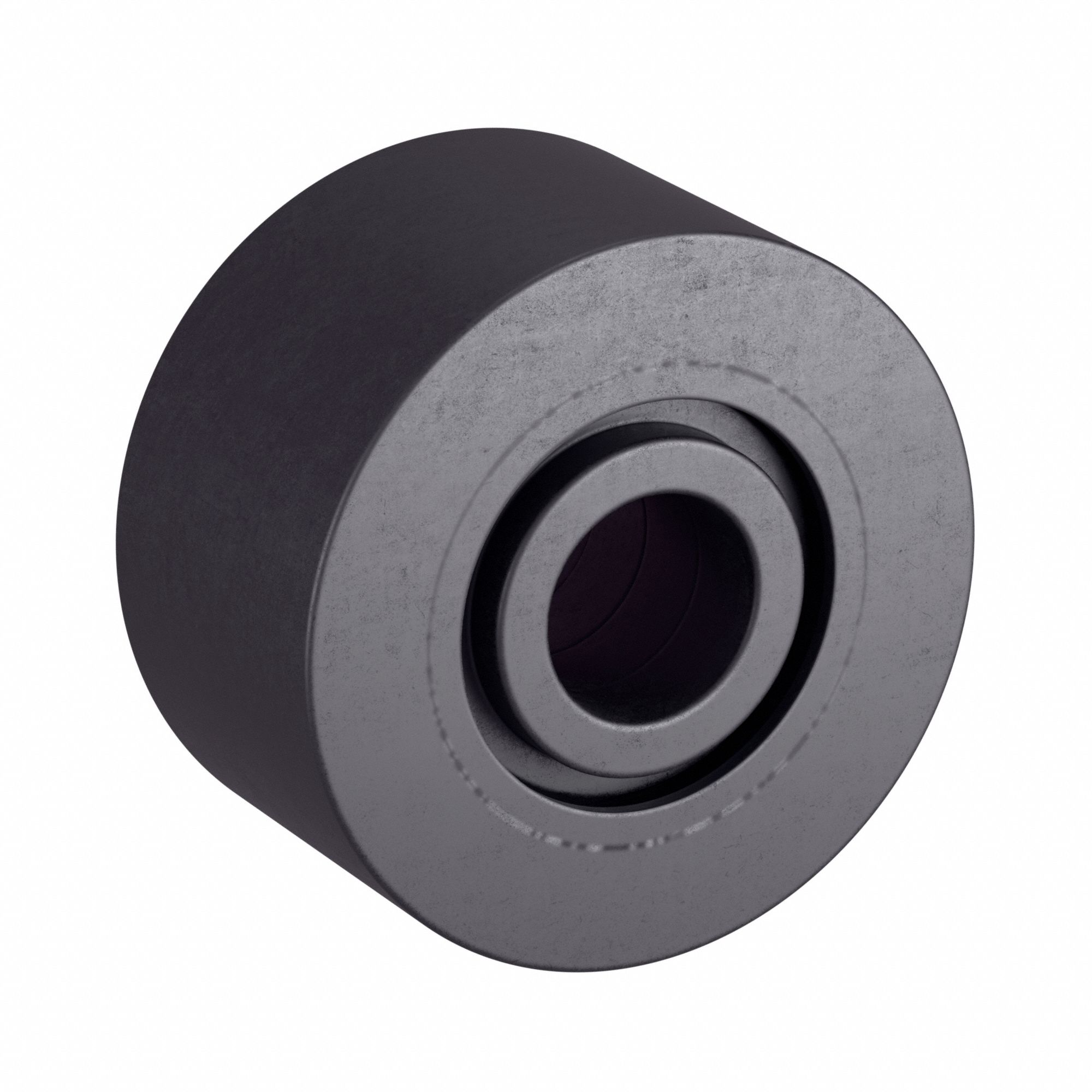 Yoke Roller: 3 1/4 in Roller Dia, Heavy, 1 Row, Dbl Sealed, Flat, Alloy Steel