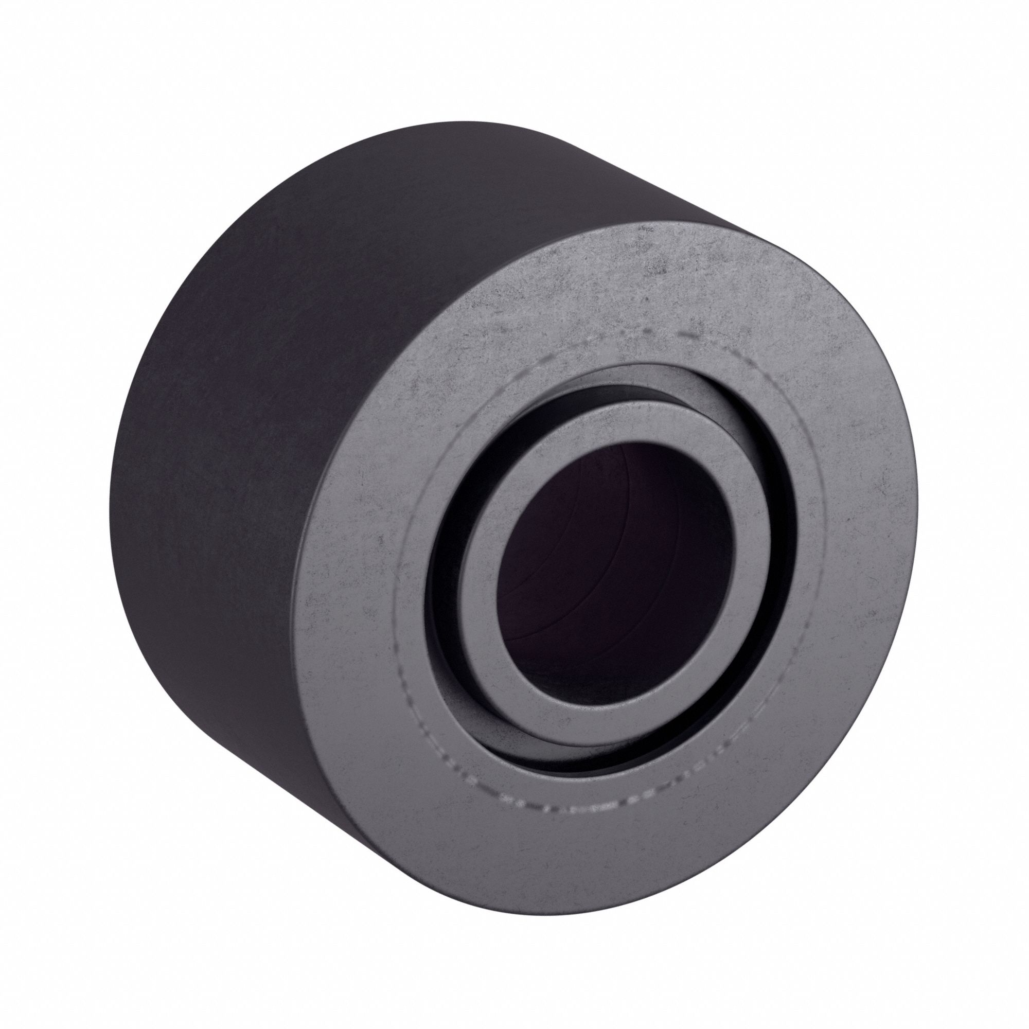 Yoke Roller: 6 in Roller Dia, Heavy, 1 Row, Dbl Sealed, Flat, Alloy Steel