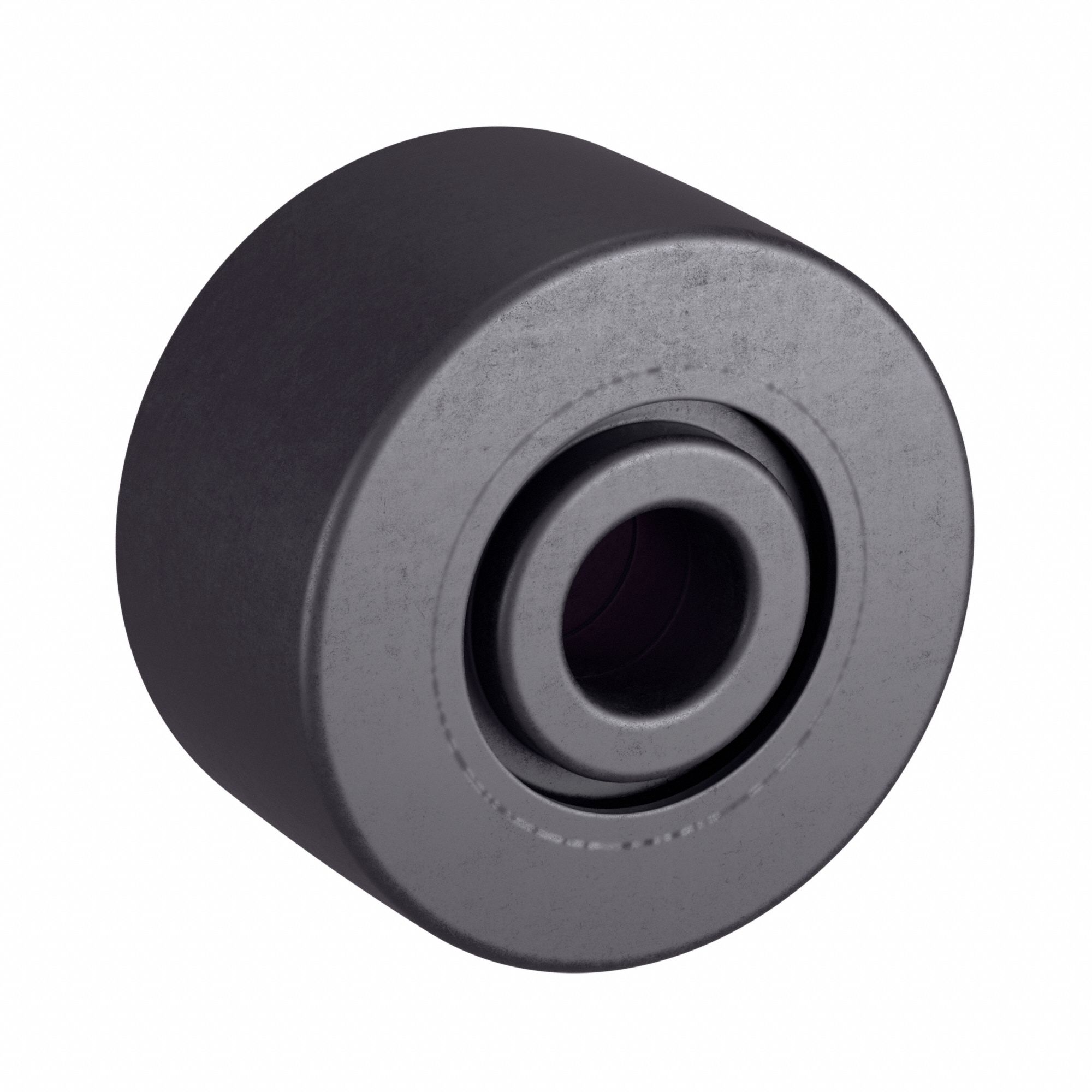 Yoke Roller: 1 5/8 in Roller Dia, Heavy, 1 Row, Dbl Sealed, Crowned, Alloy Steel