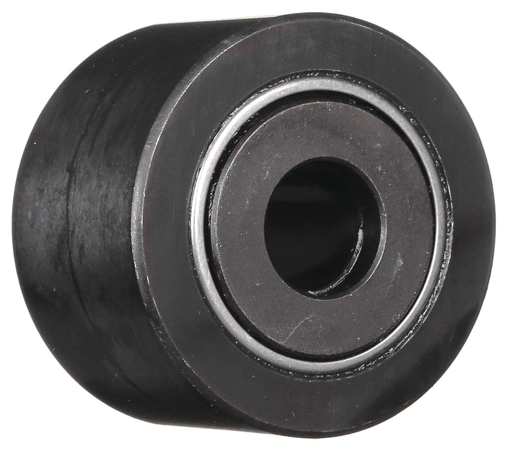 Yoke Roller: 2 in Roller Dia, Heavy, 1 Row, Dbl Sealed, Crowned, Alloy Steel