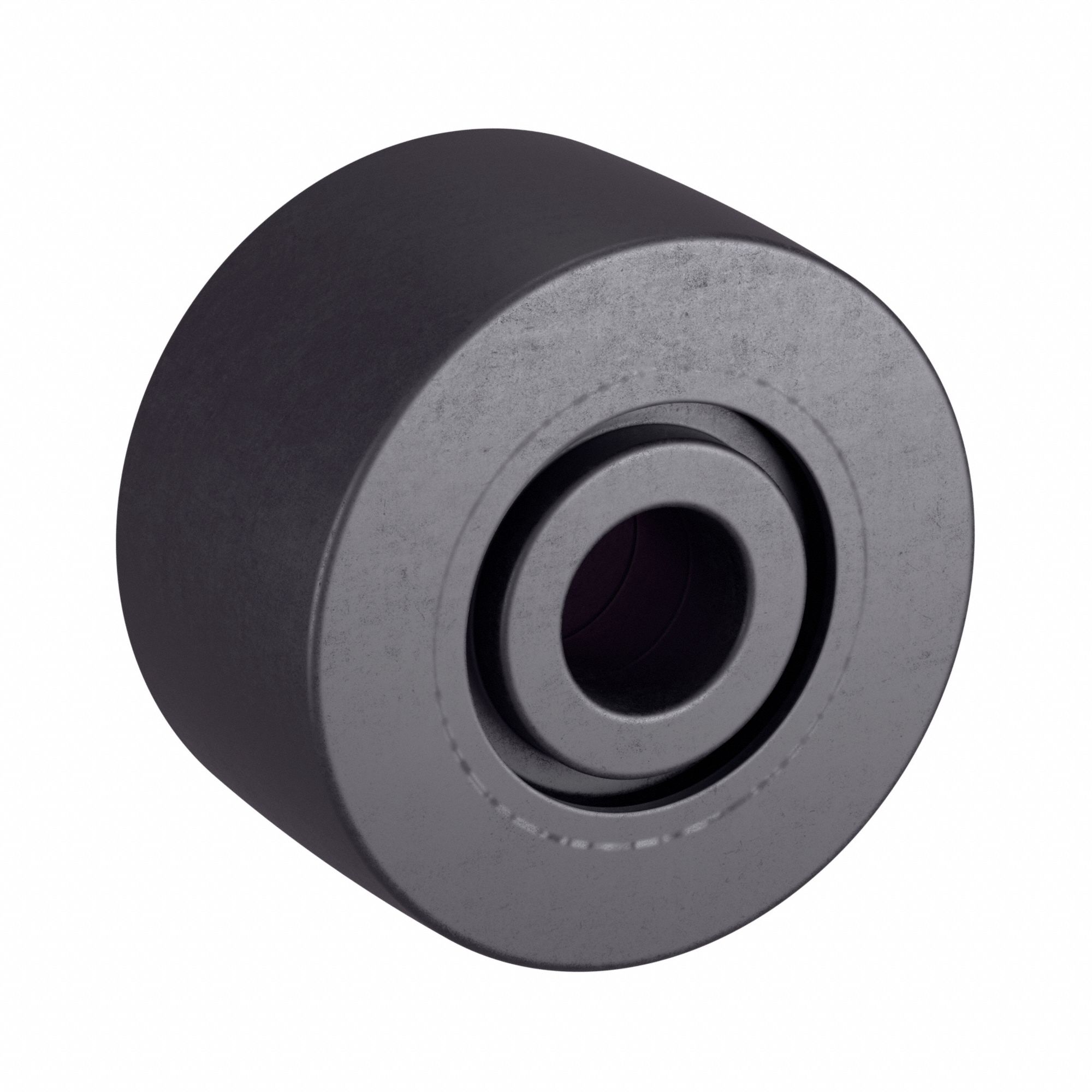 Yoke Roller: 2 3/4 in Roller Dia, Heavy, 1 Row, Dbl Sealed, Crowned, Alloy Steel