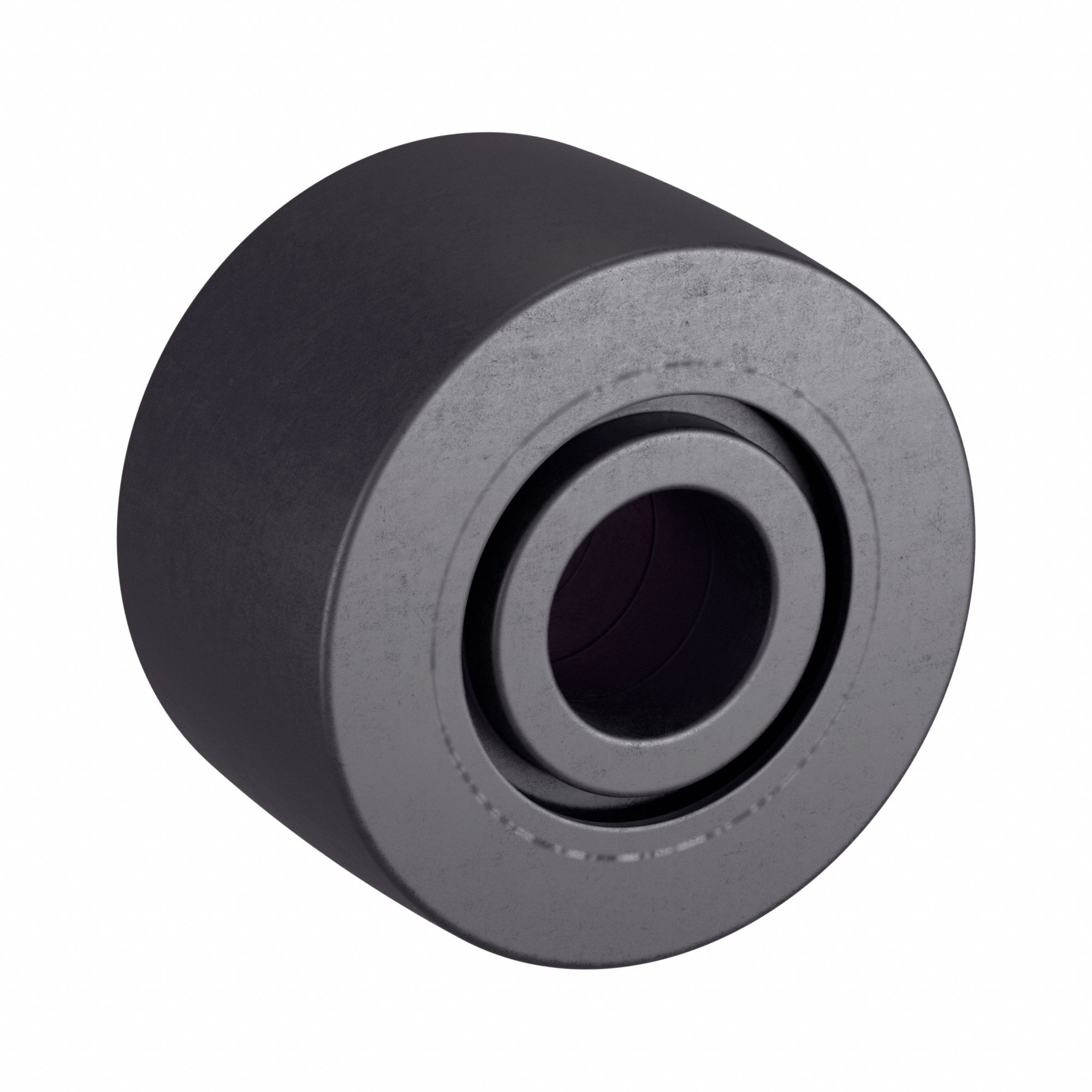 Yoke Roller: 3 in Roller Dia, Heavy, 1 Row, Dbl Sealed, Crowned, Alloy Steel