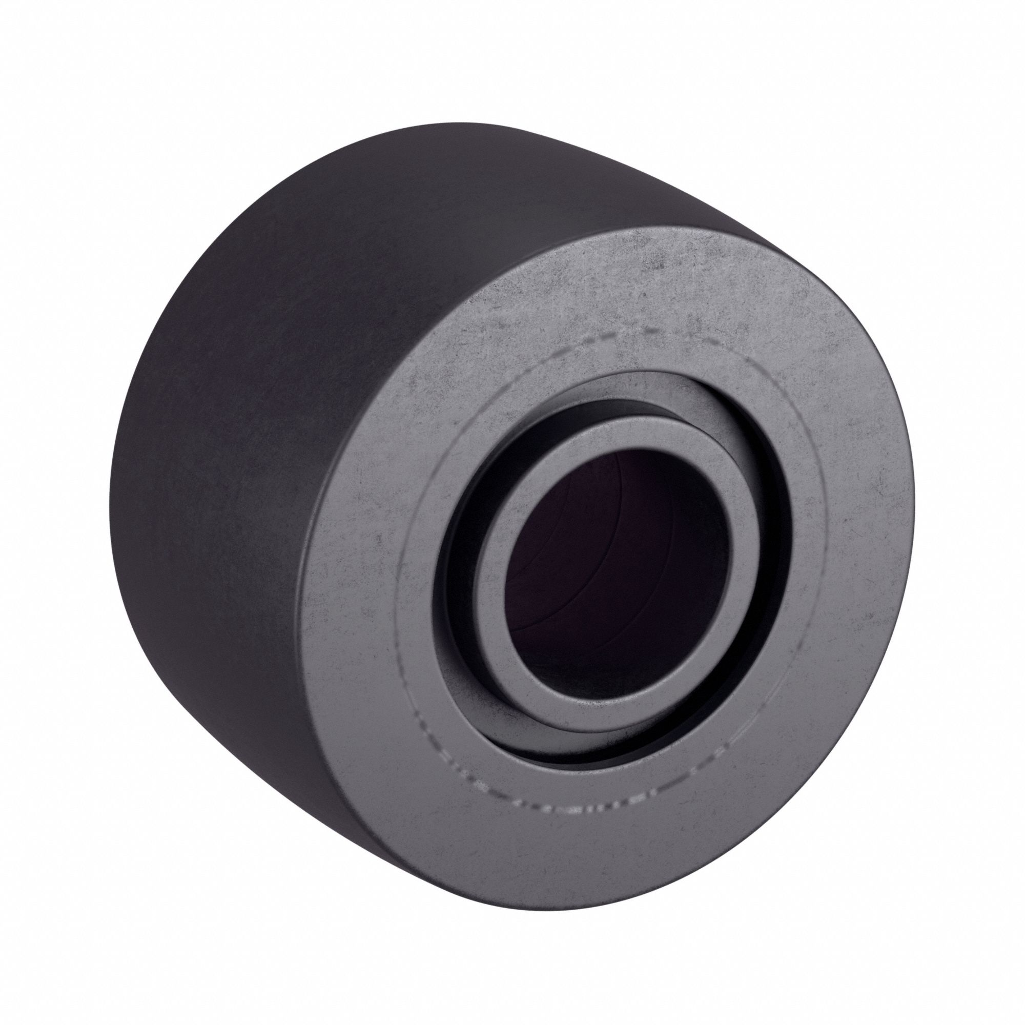 Yoke Roller: 5 in Roller Dia, Heavy, 1 Row, Dbl Sealed, Crowned, Alloy Steel