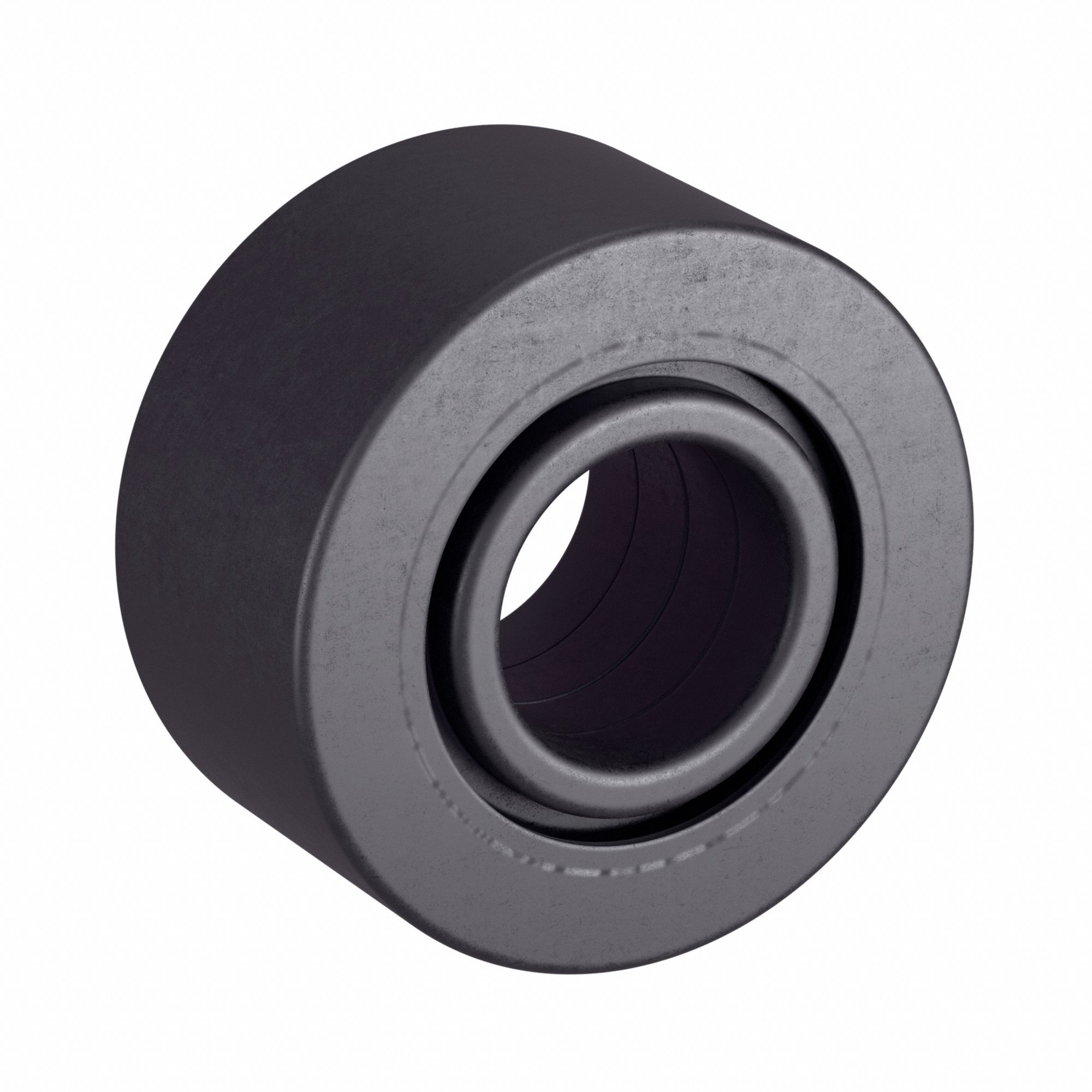 Yoke Roller: 35 mm Roller Dia, Heavy, 2 Row, Dbl Shield, Flat, Alloy Steel